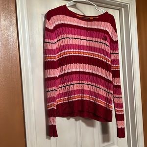 Cute striped Liz Claiborne sweater